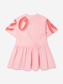 Kenzo Kids-girls Pink Logo Dress