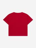 KENZO KIDS Teen Boys Red Cotton Jungle Animals T-Shirt