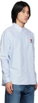 KENZO - Long Sleeve Shirt, Men, Blue