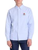 KENZO - Long Sleeve Shirt, Men, Blue