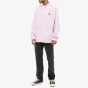 KENZO Men's Logo Crest Button Down Oxford Shirt in Rose, Size X-Large | END. Clothing
