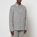 KENZO Rinse Striped Denim Jacket . Men . L