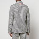 KENZO Rinse Striped Denim Jacket . Men . L