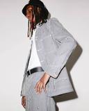 KENZO Rinse Striped Denim Jacket . Men . L