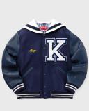 KENZO Sailor Wool and Faux Leather Varsity Jacket - XL