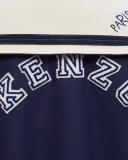 KENZO Sailor Wool and Faux Leather Varsity Jacket - XL