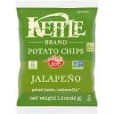 Kettle Brand Potato Chips, Jalapeno Kettle Chips, Snack Bag, 1.5 oz (Pack of 24)
