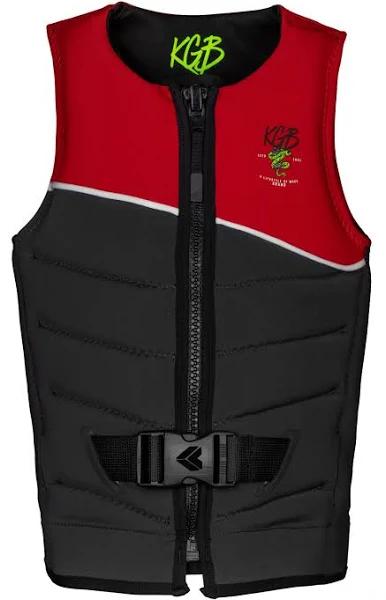 KGB Teen Control Vest - Viper Red - 2022, 10T