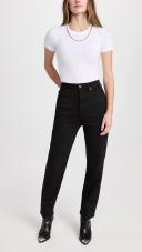 Khaite Black 'The Abigail' Jeans