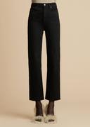 Khaite Black 'The Abigail' Jeans