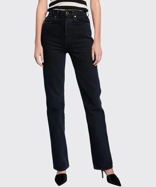 Khaite Black The Danielle Jeans