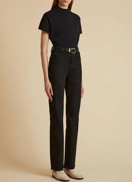 Khaite Black 'The Danielle' Jeans