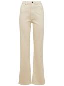 Khaite off-white Danielle Jeans
