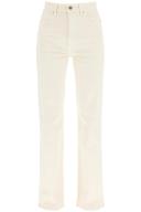 Khaite off-white Danielle Jeans