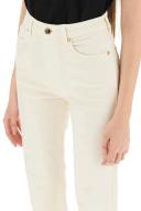 Khaite off-white Danielle Jeans