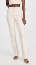 Khaite off-white Danielle Jeans