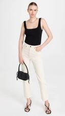 Khaite off-white 'The Abigail' Jeans