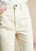 Khaite off-white 'The Abigail' Jeans