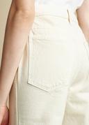 Khaite off-white 'The Abigail' Jeans