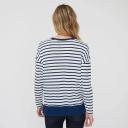 Khoko Collection Long Sleeve Cotton Stripe Tee