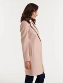 Kiana Single-Breasted Coatigan in Pink, Size 4
