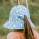 Kids Ponytail Bucket Sun Hat - Rainbow - 52cm / 2-3 Years / L Bedhead Hats