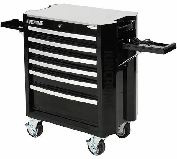 Kincrome K72926B - Contour Tool Trolley - 6 Drawer 29" Black