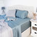 King Single 100% Bamboo Sheet Set | Mist