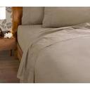 Kingdom Percale 225 Thread Count Fitted Sheet Aqua Queen