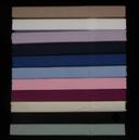 Kingdom Percale 225 Thread Count Fitted Sheet Pink Double