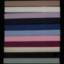Kingdom Percale 225 Thread Count Flat Sheet Frost Double