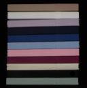 Kingdom Percale 225 Thread Count Flat Sheet Navy King Single