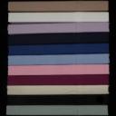 Kingdom Percale 225 Thread Count Flat Sheet White Double