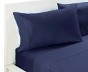 Kingdom Percale Sheet Set Navy Queen