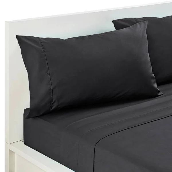 Kingdom Percale Sheet Set Navy Single