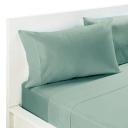 Kingdom Percale Sheet Set Pink King Single