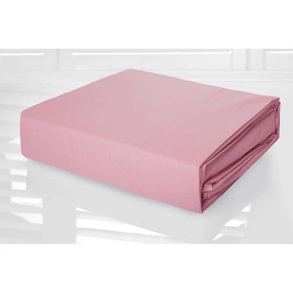 Kingdom Percale Sheet Set Pink King Single