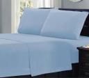 Kingtex Micro Flannelette Sheet Set 40 cm Wall Charcoal Double