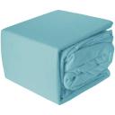 Kingtex Micro Flannelette Sheet Set 40 cm Wall Charcoal Double