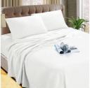 Kingtex Micro Flannelette Sheet Set 40 cm Wall Linen Queen