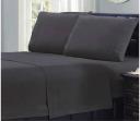 Kingtex Micro Flannelette Sheet Set 40 cm Wall Linen Queen