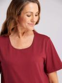 Kinnersly Satin Trim Tee