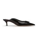 Kira Black Hi Shine Heels | Heels | Tony Bianco Black Hi Shine / 10
