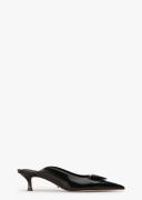 Kira Black Hi Shine Heels | Heels | Tony Bianco Black Hi Shine / 7