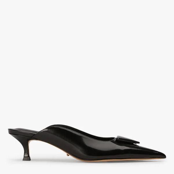 Kira Black Hi Shine Heels | Heels | Tony Bianco Black Hi Shine / 9.5