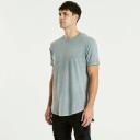 Kiss Chacey Essentials Dual Curved T-Shirt Pigment Lead XL