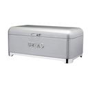 KitchenCraft Lovello Bread Bin 42x22x19cm - Grey