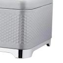 KitchenCraft Lovello Bread Bin 42x22x19cm - Grey