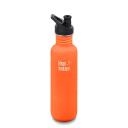 Klean Kanteen Classic Sport Cap Bottle 800ml (27oz) Mineral Red