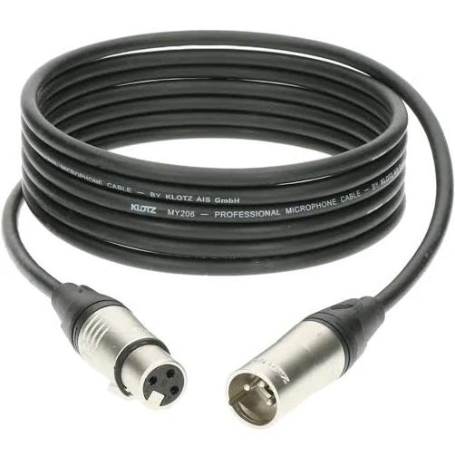 Klotz M1K1FM0100 Microphone Cable Black 1m